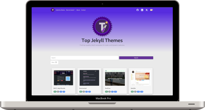 TopJekyllThemes site